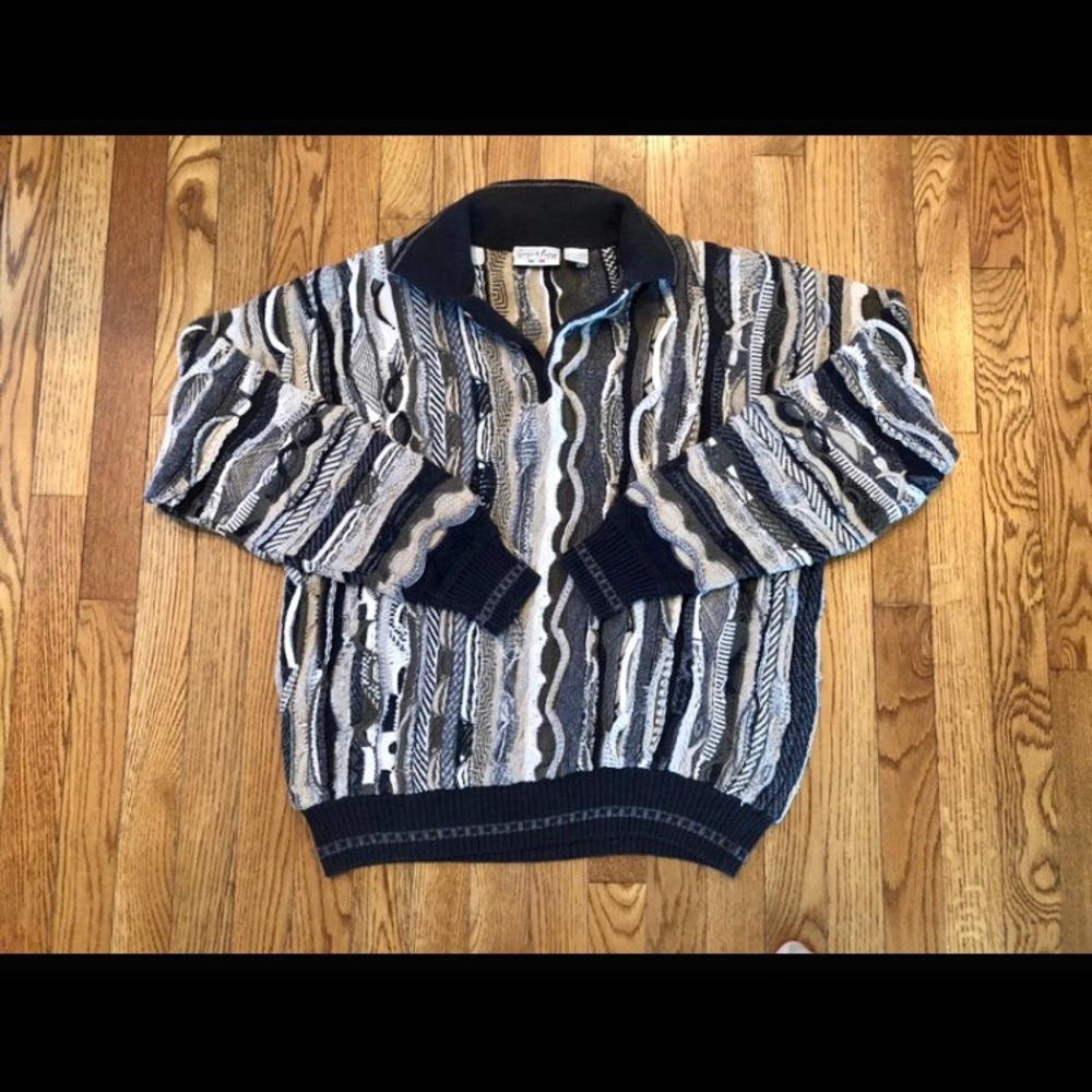 Vintage chunky knit pull over